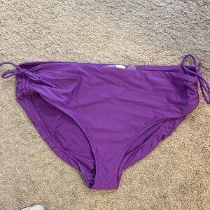 CALIA by Carrie Underwood Purple Bikini Bottom